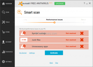 Avast-smart-scan-shows-Performance-issues